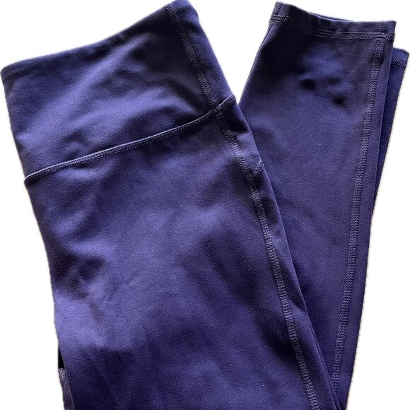 Marika Sport Capri Leggings Size L‎ 12-14 Purple - Picture 1 of 7
